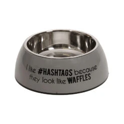 51 Degrees North Single Food Bowl Stone Grey 7 51 Degrees North Single Food Bowl Stone Grey -Beeztys Zone 51 degrees north single voerbak stone grey 211064 1000 none