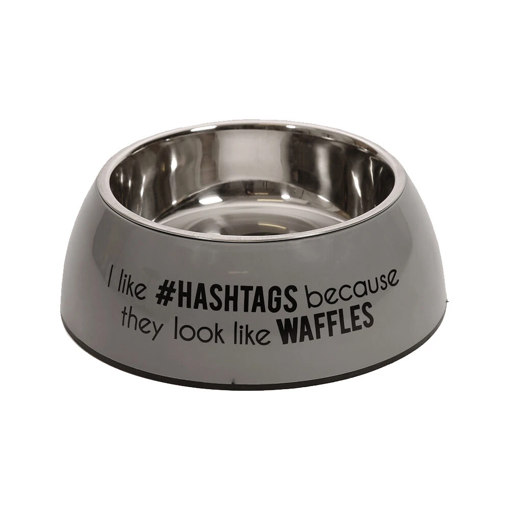 51 Degrees North Single Food Bowl Stone Grey 4 51 Degrees North Single Food Bowl Stone Grey - Image 4