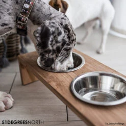 51 Degrees North Food Bowl Teak High 13 51 Degrees North Food Bowl Teak High -Beeztys Zone 51 degrees north voerbak teak high 211103 1000 none