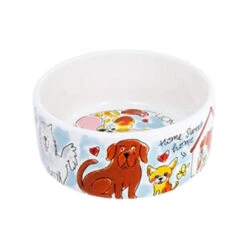 BLOND Amsterdam Feeding Bowl - Dog 17 BLOND Amsterdam Feeding Bowl - Dog -Beeztys Zone blond amsterdam voerbak hond 178420 0500 none