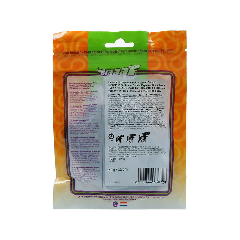 Nobby Braaaf Lamb Steak Slice - Lamb & Fish 3 Nobby Braaaf Lamb Steak Slice - Lamb & Fish - Image 3