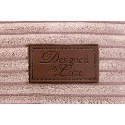 Designed By Lotte Ribbed Bed - Pink -Beeztys Zone designed by lotte ribbed hondenmand roze 190400 2000 none