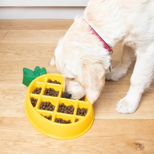 Beeztees ZippyPaws Happy Bowl Pineapple 2 Beeztees ZippyPaws Happy Bowl Pineapple - Image 2