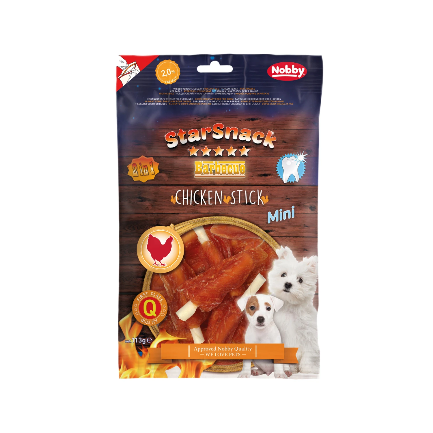 Nobby Starsnack BBQ Mini Stick Chicken 1 Nobby Starsnack BBQ Mini Stick Chicken