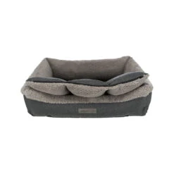Trixie Vital Dog Bed Bendson - Dark Grey/Light Grey -Beeztys Zone trixie vitaal mand bendson donkergrijslichtgrijs 179782 2000 none