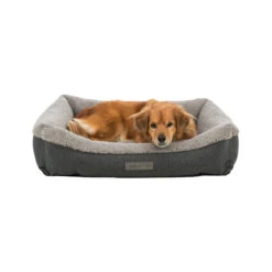 Trixie Vital Dog Bed Bendson - Dark Grey/Light Grey -Beeztys Zone trixie vitaal mand bendson donkergrijslichtgrijs 179785 2000 none