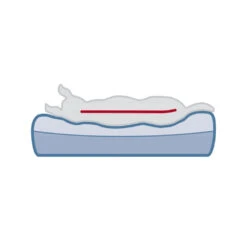 Trixie Vital Mattress Bendson - Dark Grey/Light Grey -Beeztys Zone trixie vitaal matras bendson donkergrijslichtgrijs 178372 1000 none